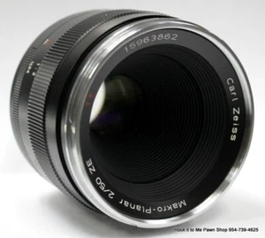 Carl Zeiss Makro-Planar 2/50 ZE Lens for Canon - Picture 1 of 9