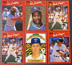 1990 Donruss All Star Lot 6 mit Nolan Ryan - Bild 1 von 2