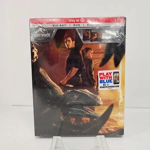 Jurassic World Fallen Kingdom + 28-Page Gallery Book Blu-Ray DVD Digital - Imagen 1 de 2