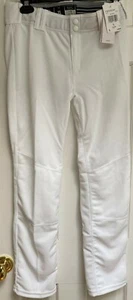 NWT ADIDAS BOYS WHITE BASEBALL PANTS STYLE CY1991 MEDIUM $40 - Picture 1 of 2