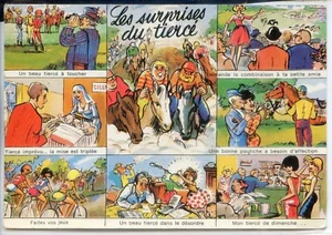 CP Humour - Les surprises du tiercé - Picture 1 of 2