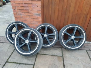Bmw AC SCHNITZER type 4 IV alloys 5x120 20" Genuine - Picture 1 of 12