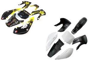 DECALS SET & PLASTIC FOR KLX110 KLX 110 PIT BIKE KX65 U DE61+PS13 - Picture 1 of 1