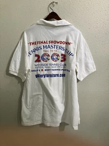 2003 Tennis Masters Cup (Roger Federer) -  Shirt - Mens - XL - Never Worn - Picture 1 of 6