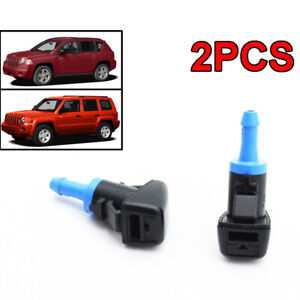 XUKEY Front Windshield Wiper Washer Nozzle For Jeep Patriot Compass MK49 2008-
