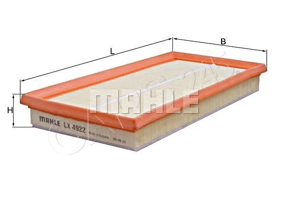 MAHLE Air Filter For FIAT 500X JEEP Compass Renegade 18- 52080841 - Imagem 1 de 1