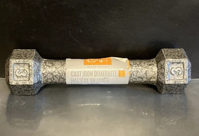 CAP 3 Lb Barbell Cast Iron Dumbbell Weight Hex Metal - Image 1 of 4