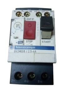 Guardamotor disyuntor telemecanique GV2ME08  2,5- 4 A  / motor circuit breaker