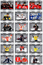 2023-24 UPPER DECK TIM HORTONS HOCKEY TRIUMPHS COMPLETE 18 CARDS INSERT SET LOT