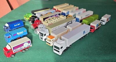 Lotto di 18 Articulated Trailer, Matchbox, Majorett, Efsi, Guepard - Immagine 1 di 4