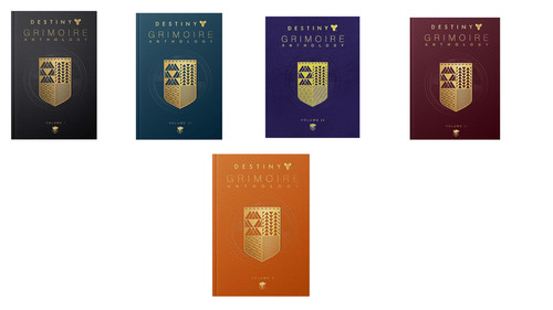 Destiny 2 Grimoire E-Books version Vol 1-5 bundle. | eBay