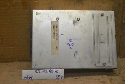 87-92 Chevrolet Astro Engine Control Unit ECU 16144288 Module 357-6B7 - Изображение 1 из 4