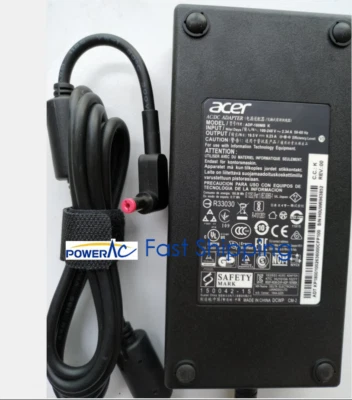 Genuine 180W Power Adapter Acer Predator Triton 300 SE PT314-51s-71UU PT314 Cord - Image 1 of 4