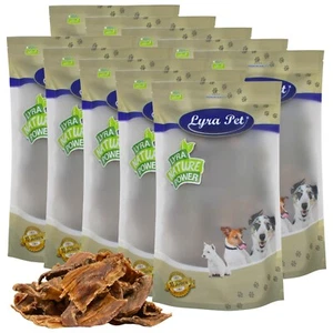10 kg Rinderdörrfleisch Chips 4 - 10 cm Hundesnack Leckerli fettarm Lyra Pet® - Bild 1 von 7