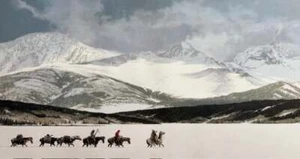 David Wright - The Lonely Land - S/N Lithograph - Signed - Excellent Condition - Foto 1 di 1