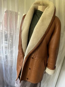 Lammfell Jacke • The Original Shearling Coat • Größe 38 • Wie Neu • - Bild 1 von 16