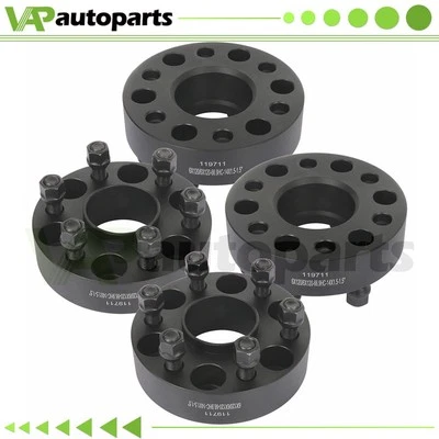 4Pc 1.5" 6x120 Hubcentric Wheel Spacers For 2015-23 Chevy Colorado Canyon 14x1.5 Foto 1 de 4