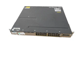 Cisco WS-C3750X-24T-S Switch Dual Power C3KX-PWR-350WAG getestet - Bild 1 von 7
