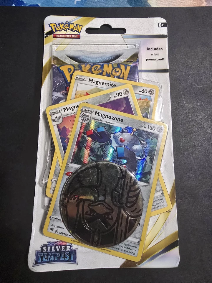 Pokemon Sword & Shield Silver Tempest Premium Checklane Blister Pack - Magnezone - Image 1 of 1
