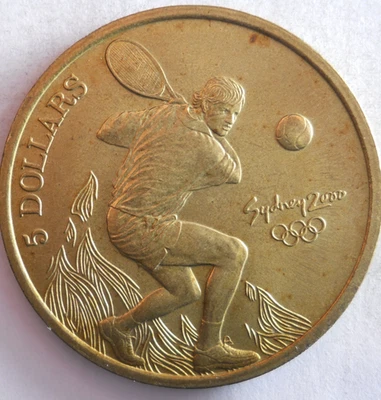 2000 AUSTRALIA 5 DOLLARS - RUNNER - High Value Coin - lot #N30 - Image 1 of 2
