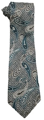 Corbata vintage para hombre Kuppeheimer cachemir 36 onzas seda italiana pura 58 pulgadas de largo Foto 1 de 4