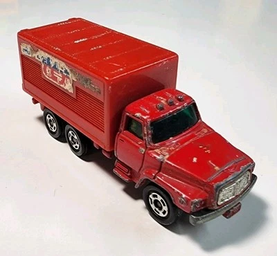 Camión de correo Tomy Tomica #16 rojo Nissan diésel entrega postal 1/102 diecast Japón Foto 1 de 4