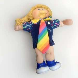 Cabbage Patch Kids Clown Coleco Vintage 1985 Circus Kids Shirt And Shoes Binky - Picture 1 of 5