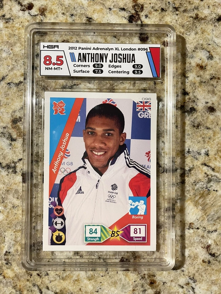 2012 Panini Adrenalyn XL London Anthony Joshua #96 HGA 8.5 Rare High Grade - Image 1 of 2