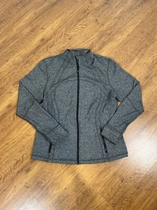 Lululemon Women's Athletica Define Jacket Size M w/ Thumb Hole Full Zip Gray - Picture 1 of 7
