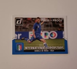 2015 Donruss International Superstars Press Proof Silver #9 Daniele De Rossi 