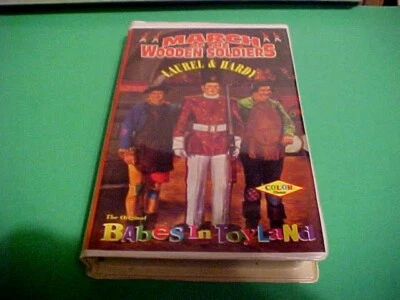 The March of the Wooden Soldiers (VHS, 1991) Laurel & Hardy Babes in Toyland Foto 1 de 4