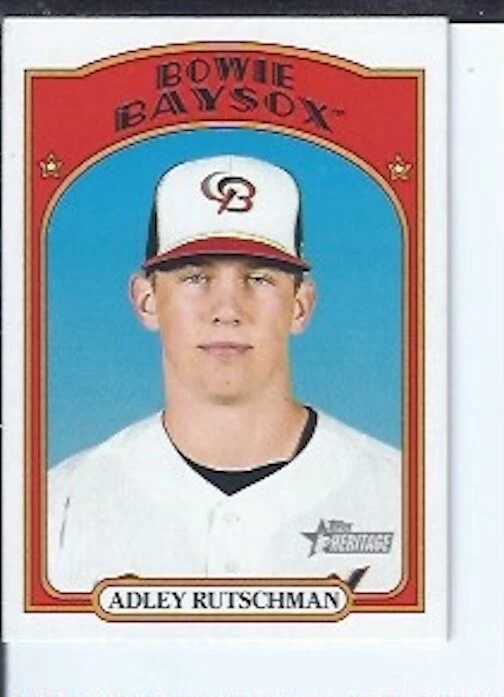 Adley Rutschman  2021 Topps Heritage Minors SP - Image 1 of 1
