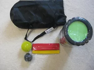 Brand New Foam Massage Set, Rollers, Balls and Bands, complete with carry bag - Picture 1 of 8