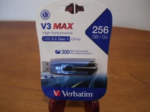 Verbatim V3 Max 256GB Flash Drive - Photo 1/4
