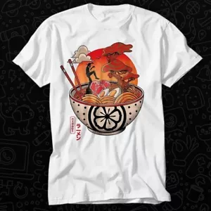 Unisex Tshirt Miyagi Do Ramen Karate Kid Daniel Cobra Kai TV 80s Gift For Women - Picture 1 of 4
