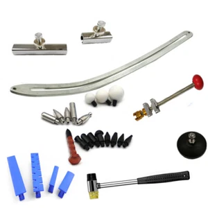 Herramienta de reparación de abolladuras de automóviles cabeza plana completa cuerpo de carretilla elevadora capa intermedia palanca de palanca - Imagen 1 de 19