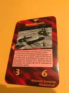 MONDBASIS: Illuminati tedeschi INWO CCG 1996 TCG card: Moon Base, NASA, spazio - Foto 1 di 4