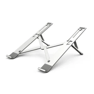 Coolcold Laptop Stand Height Adjustable Aluminum Laptop Riser Holder Bracket Inv - Afbeelding 1 van 8