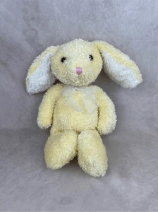 Peluche vintage Commonwealth giallo scintillante coniglietto 13" 2001 - Foto 1 di 7
