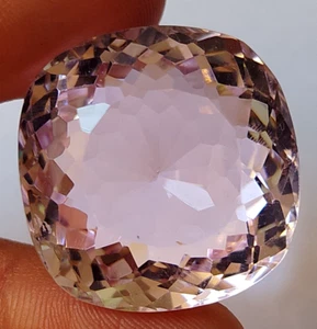 94.40 Ct. AAA+ Large Pink Kunzite Cushion Cut Loose Gemstone for Ring & Pendant - Picture 1 of 6