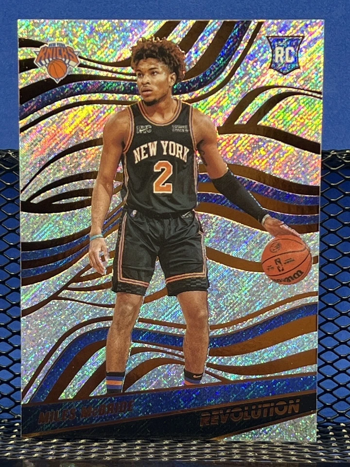 2021-22 Panini Revolution MILES MCBRIDE Rookie Card RC New York Knicks 116 - Image 1 of 2