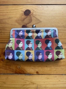Sarah's Women KALTHOUM WARHOL CLUTCH BAG WALLET Size 28x15 cm - Imagen 1 de 13