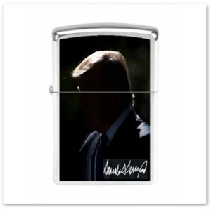 ZIPPO Trump Collection - "Silhouette" - Benzin Feuerzeug - high polish crome - Bild 1 von 1