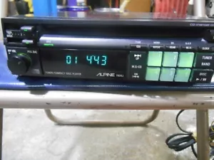 ALPINE JUBA 7909J Ampless CD Player Working Confirmed - Picture 1 of 10