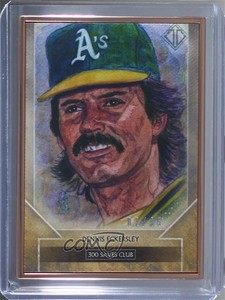 2020 Topps Transcendent Collection Sketch Reproductions /95 Dennis Eckersley HOF