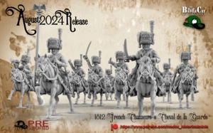 Napoleon 1812 Französische Chasseurs a cheval de la guarde - Bild 1 von 4