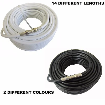 Virgin Media TV Broadband Extension Coax Cable Lead TIVO Superhub for Sky Q HD - Image 1 of 4