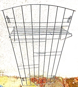 50er 60er Noir Grille Garde-Robe Dépôt Midcentury String Karl Fichtel - Ère - Imagen 1 de 3