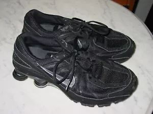 2008 Herren Nike Shox Turbo 7 schwarz/silber 324907-003 Laufschuhe! Größe 11 - Bild 1 von 14