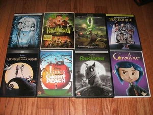 Tim Burton animated set on DVD. 7 titles +bonus Beetlejuice. Great for Halloween - Imagen 1 de 1